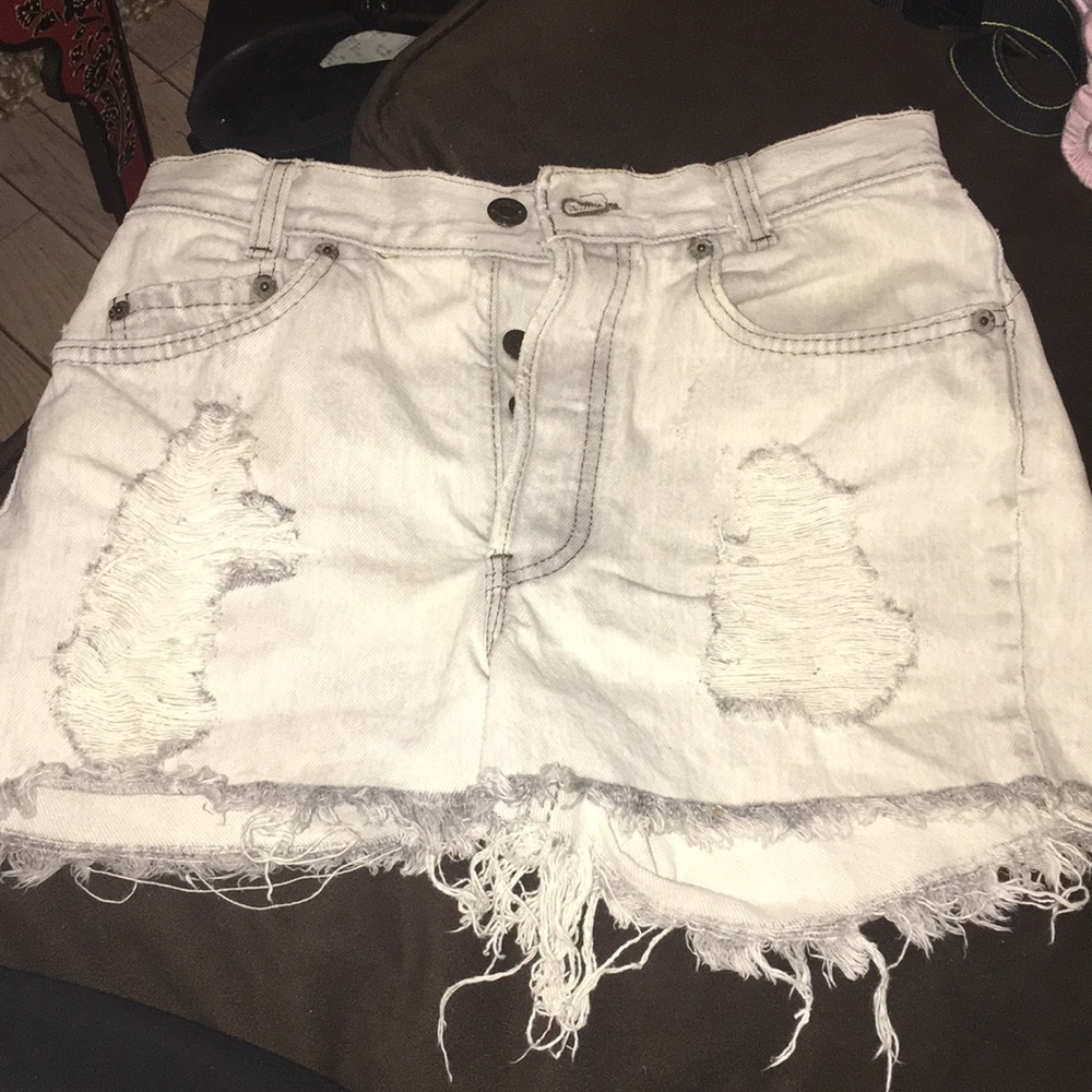 High waisted vintage Levi shorts